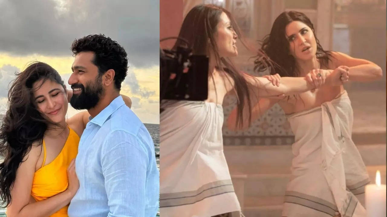 vicky kaushal reaction to katrina kaif towel fight scene in tiger 3 says i told her that i do not want to argue with you from now