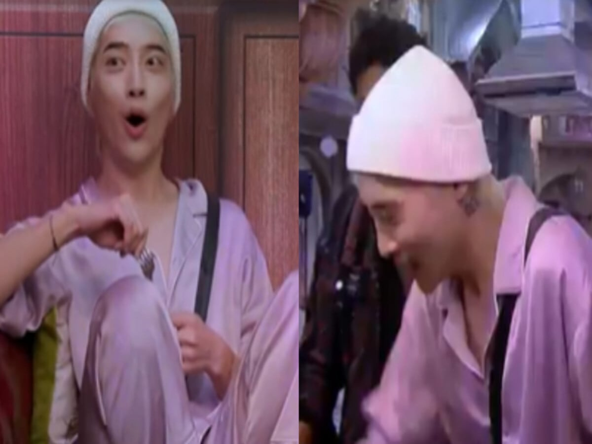 bigg boss 17 new promo korean singer aoora washing dishes in salman khan show bb17 video viral