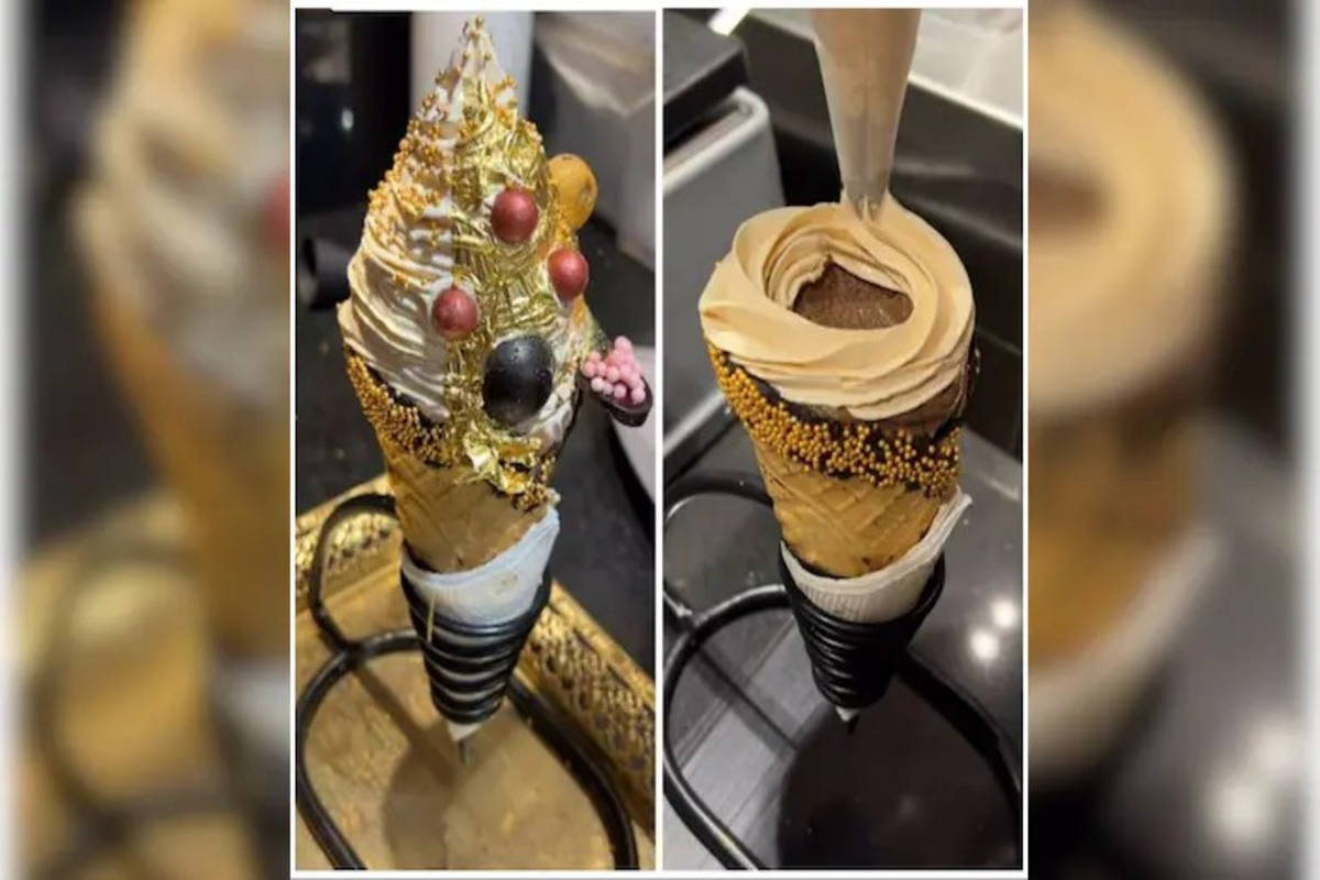 Gold Plated Ice Cream