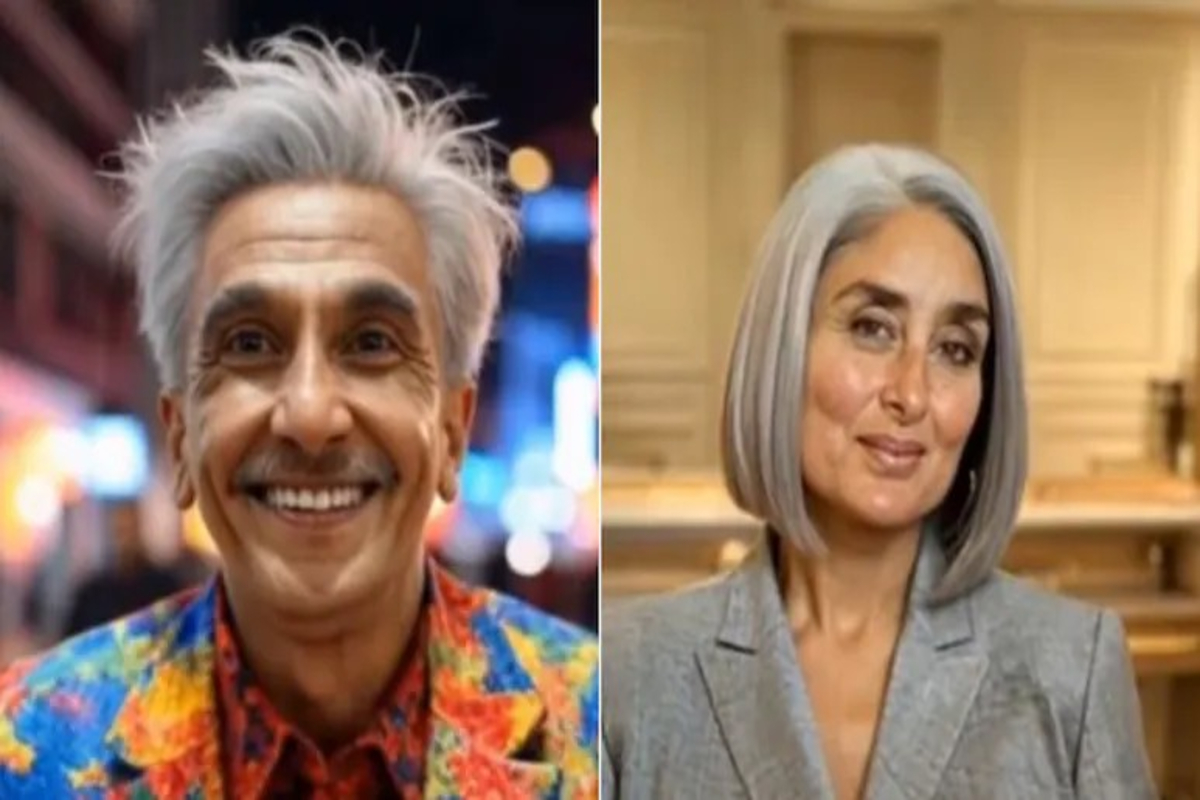 Bollywood Stars at 80 AI Video