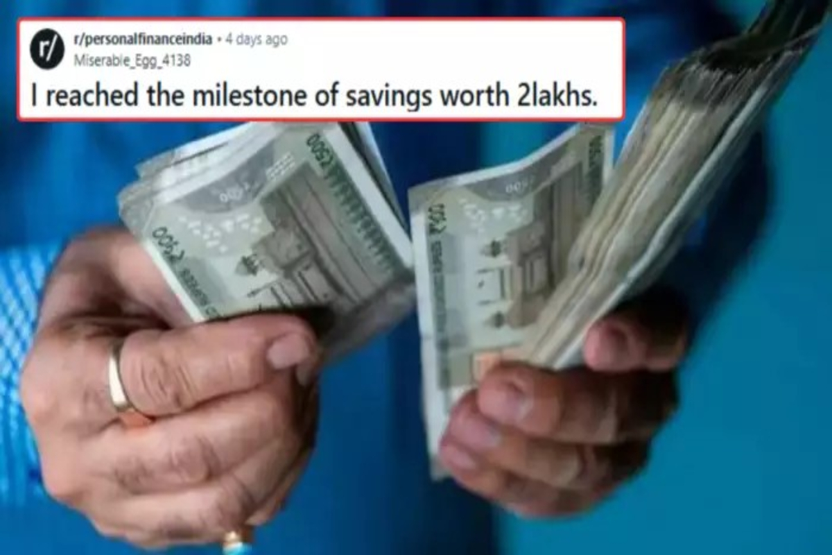 Man Saved 2 Lacs In 45K Salary Viral Post